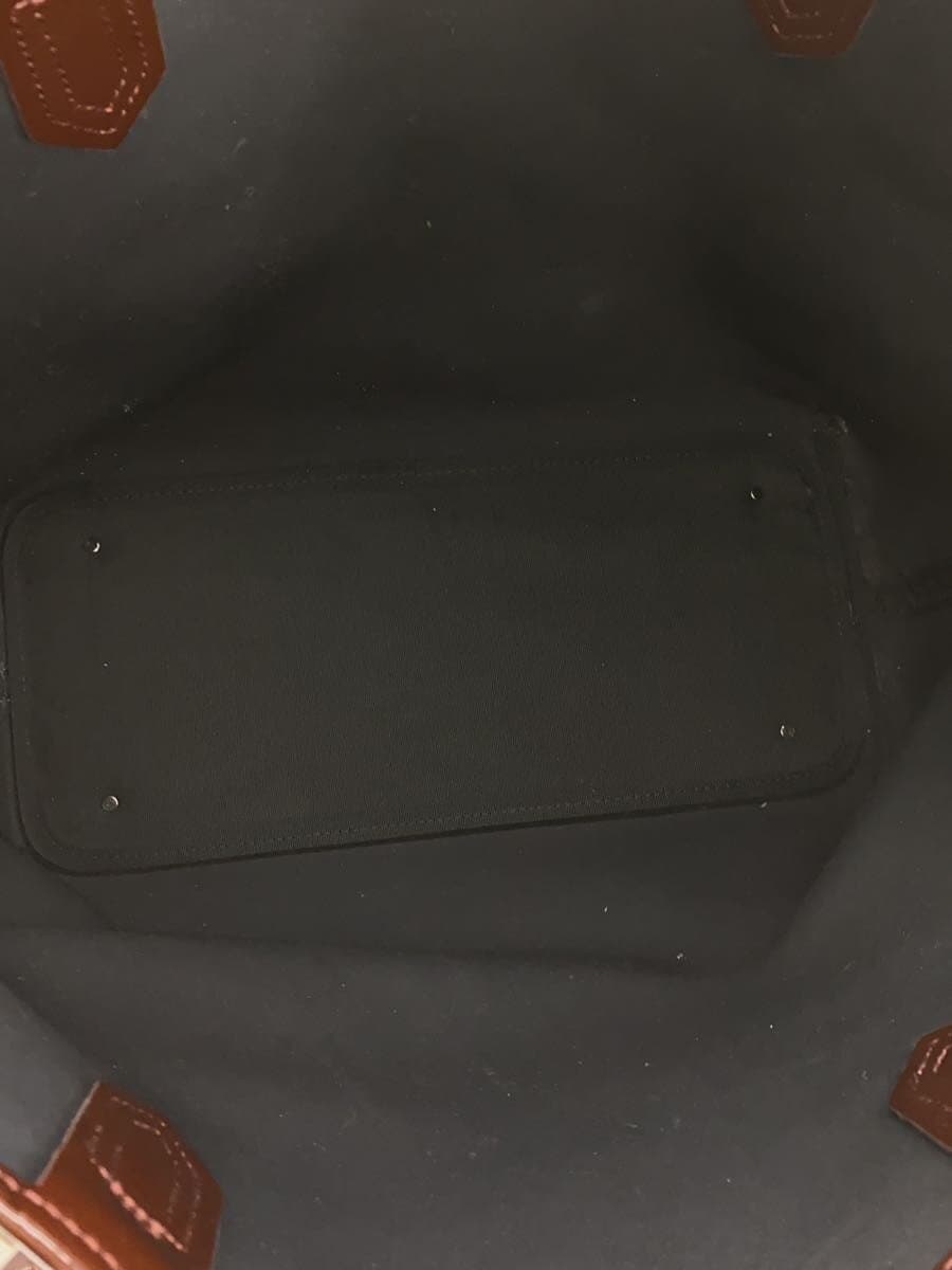 BURBERRY Coated Canvas Tote Bag CML Check 6