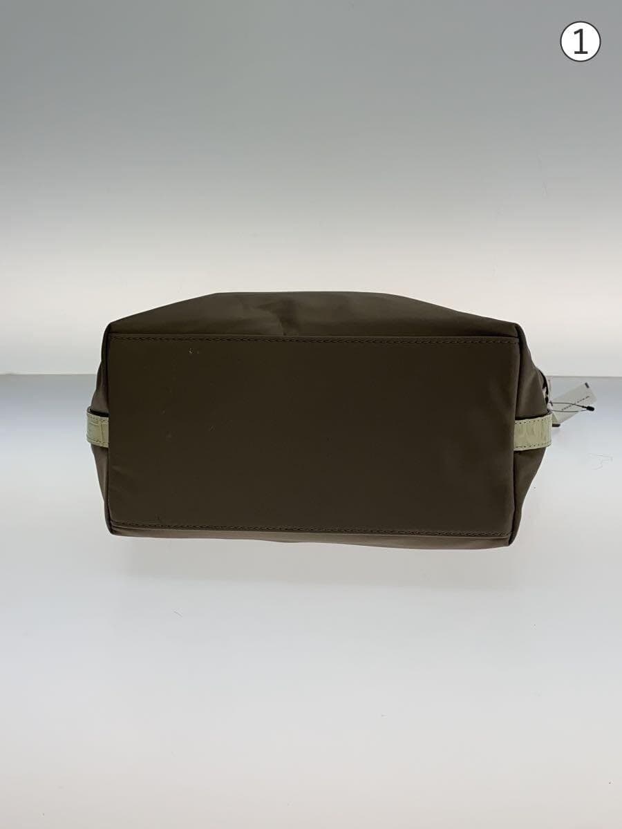 Modaprincipe2-Way Bamboo Tote Bag Nylon BEG Solid 4