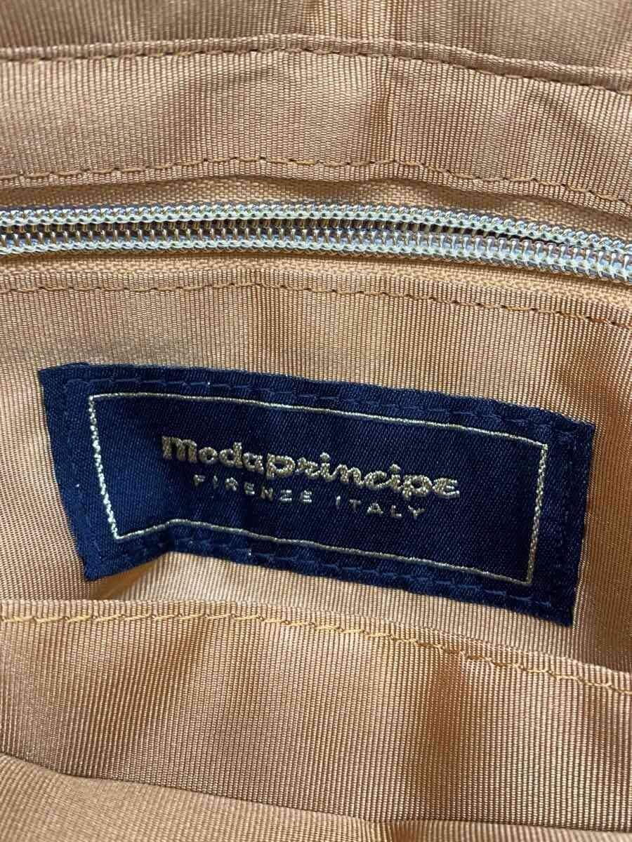 Modaprincipe2-Way Bamboo Tote Bag Nylon BEG Solid 5