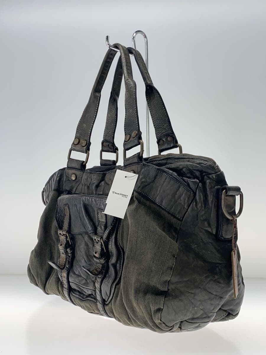 POST&CO Tote Bag Leather BLK 2