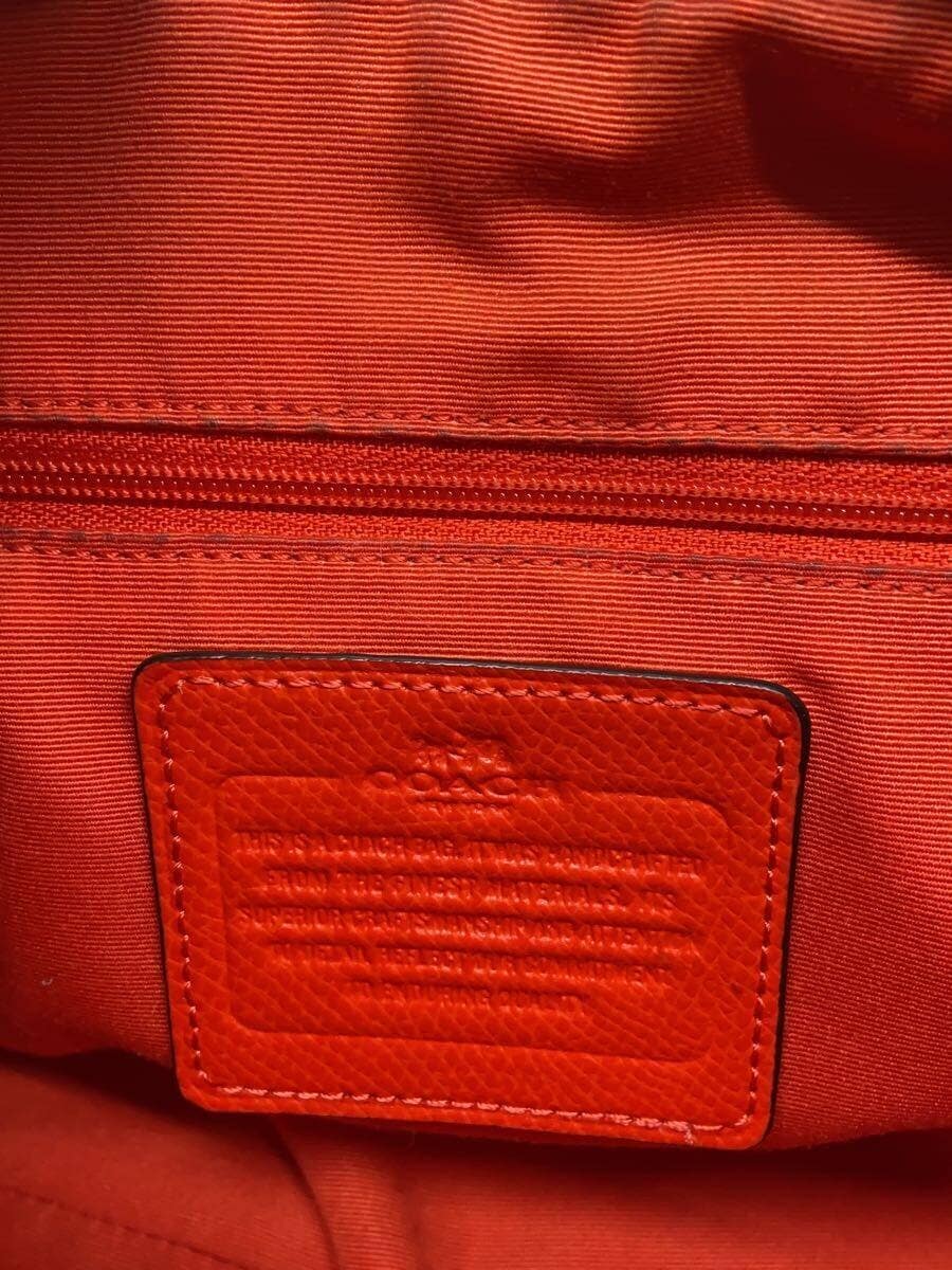 COACH Shoulder Bag PVC BEG All Over Pattern F34899 5