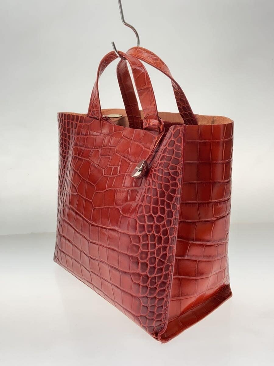 FURLA Tote Bag Leather RED 2