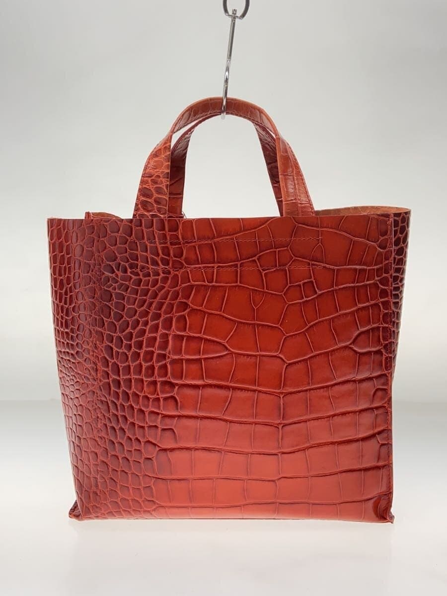 FURLA Tote Bag Leather RED 3