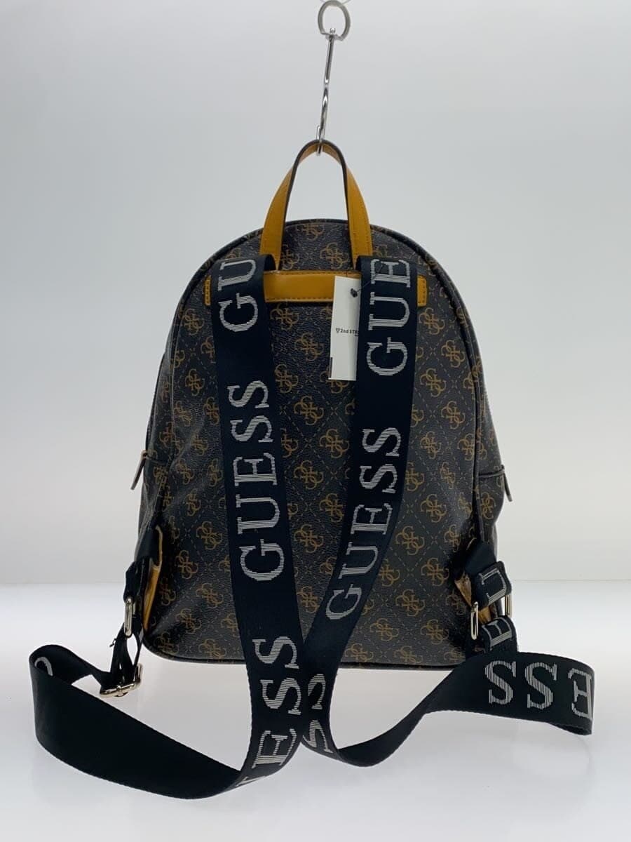 GUESS Backpack PVC BRW Monogram 3