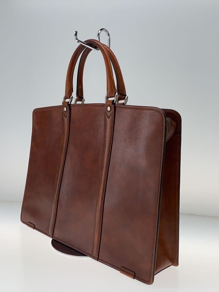 INDEED Briefcase Leather BRW Solid 2