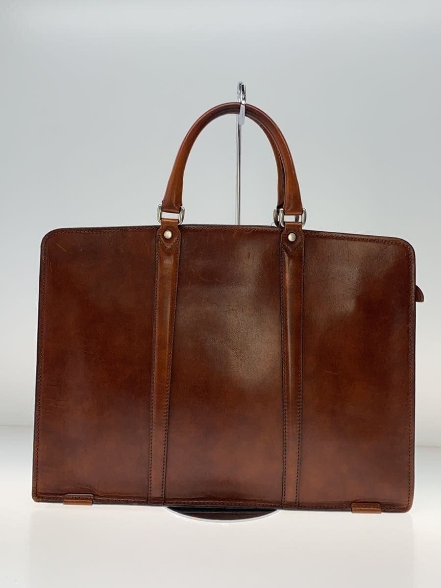 INDEED Briefcase Leather BRW Solid 3