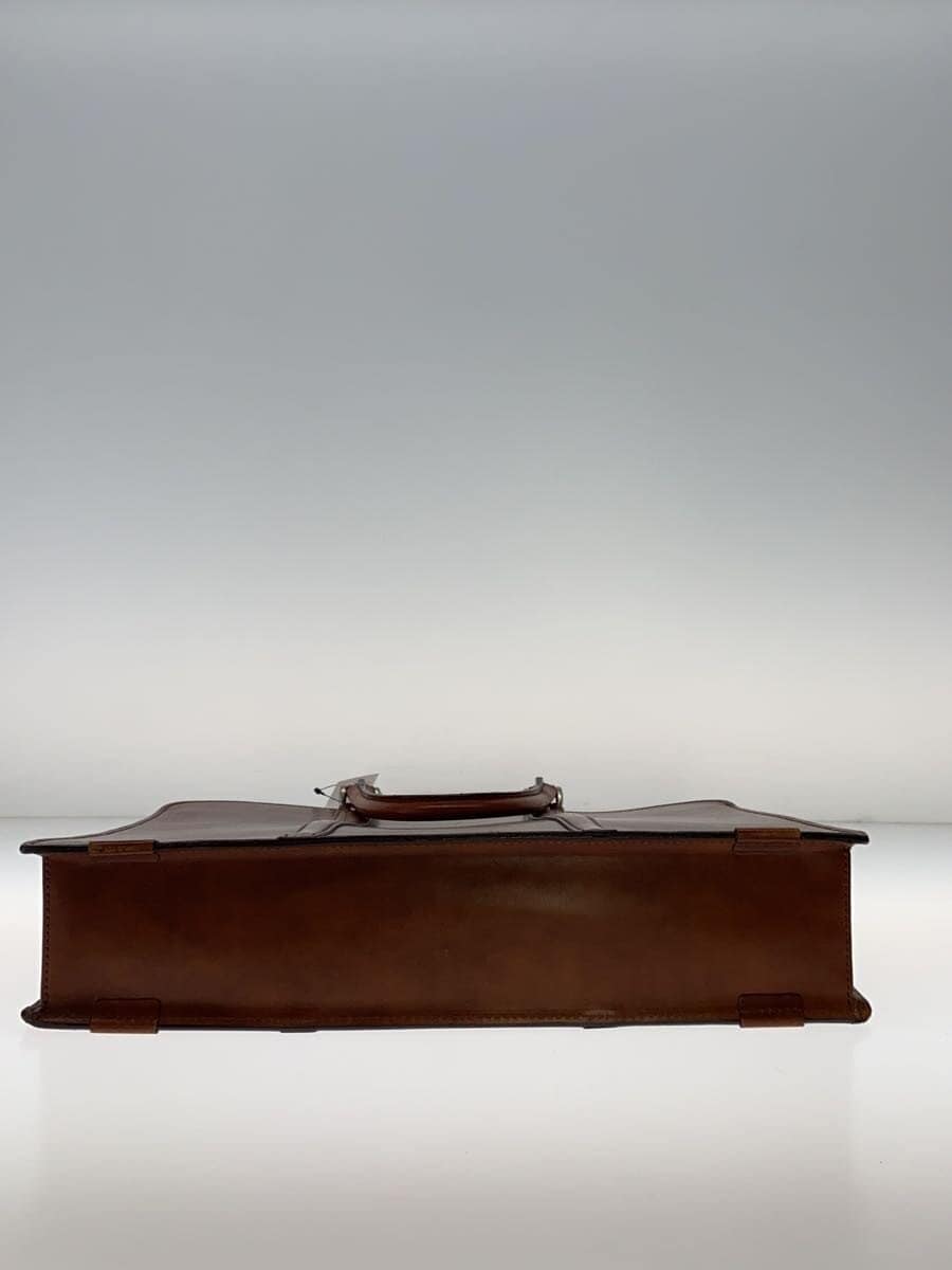 INDEED Briefcase Leather BRW Solid 4