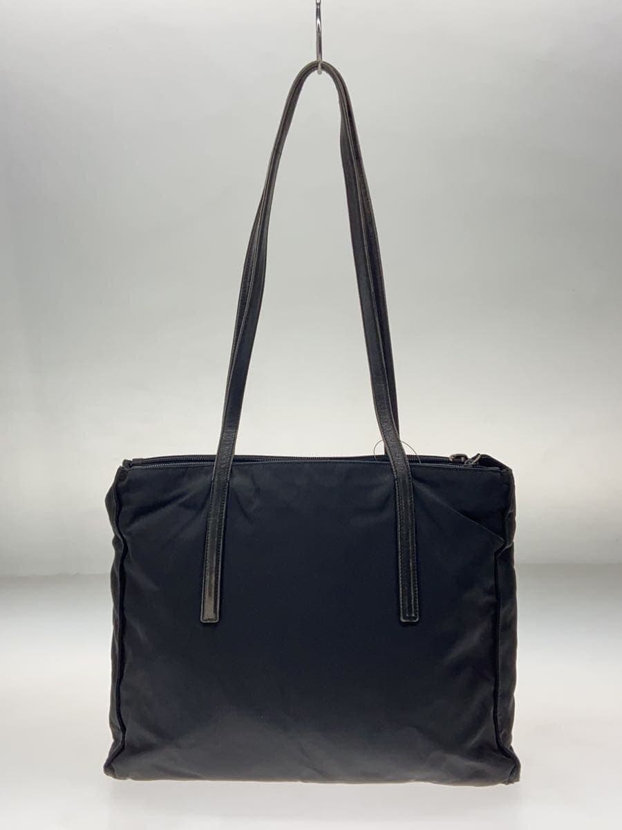 PRADA Tote Bag Nylon BLK Solid B6243 3