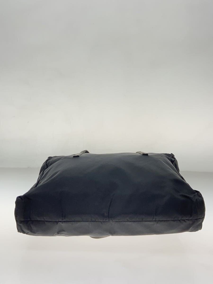 PRADA Tote Bag Nylon BLK Solid B6243 4