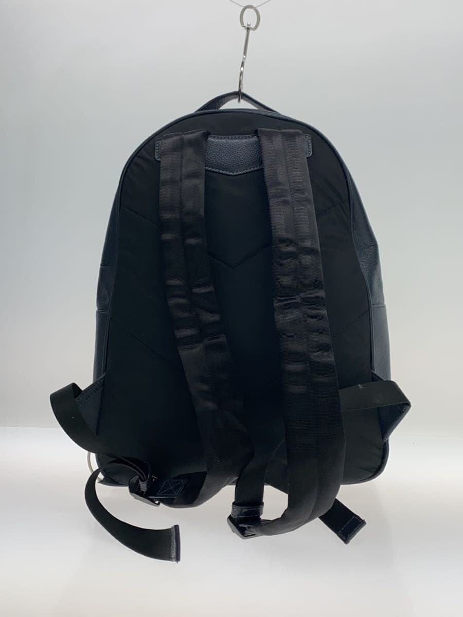 EMPORIO ARMANI Backpack Leather NVY 3