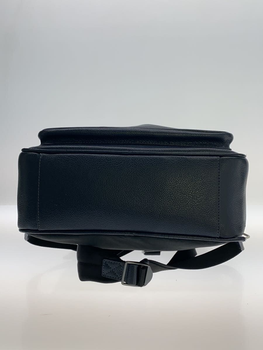 EMPORIO ARMANI Backpack Leather NVY 4