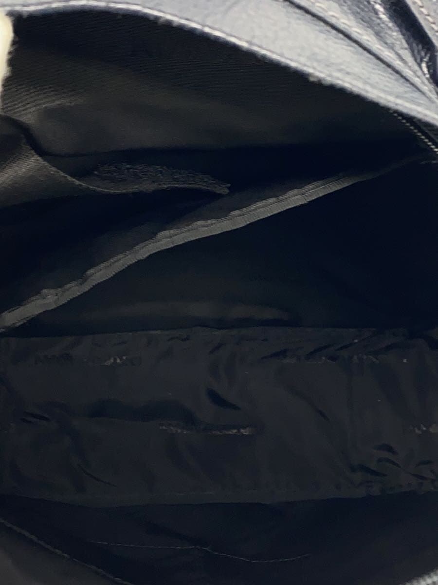 EMPORIO ARMANI Backpack Leather NVY 6