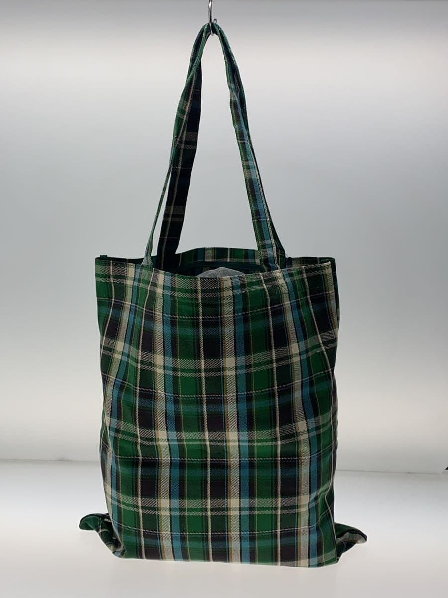 ciatre Tote Bag GRN Check 3