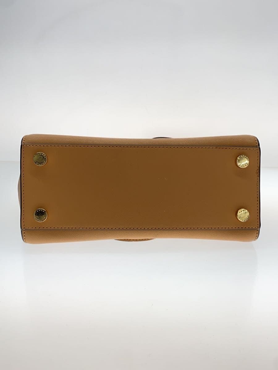 MICHAEL MICHAEL KORS Shoulder Bag Leather BEG Solid 4