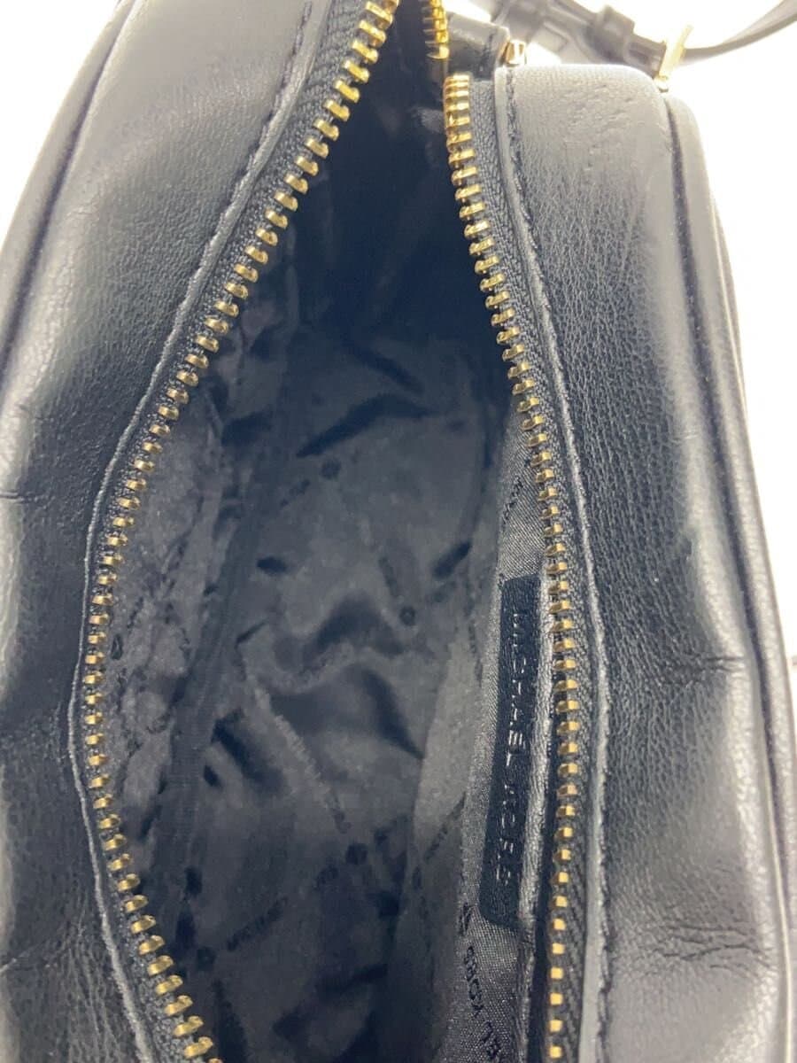 MICHAEL KORS Shoulder Bag Leather BLK 35S1GXOC1U 6