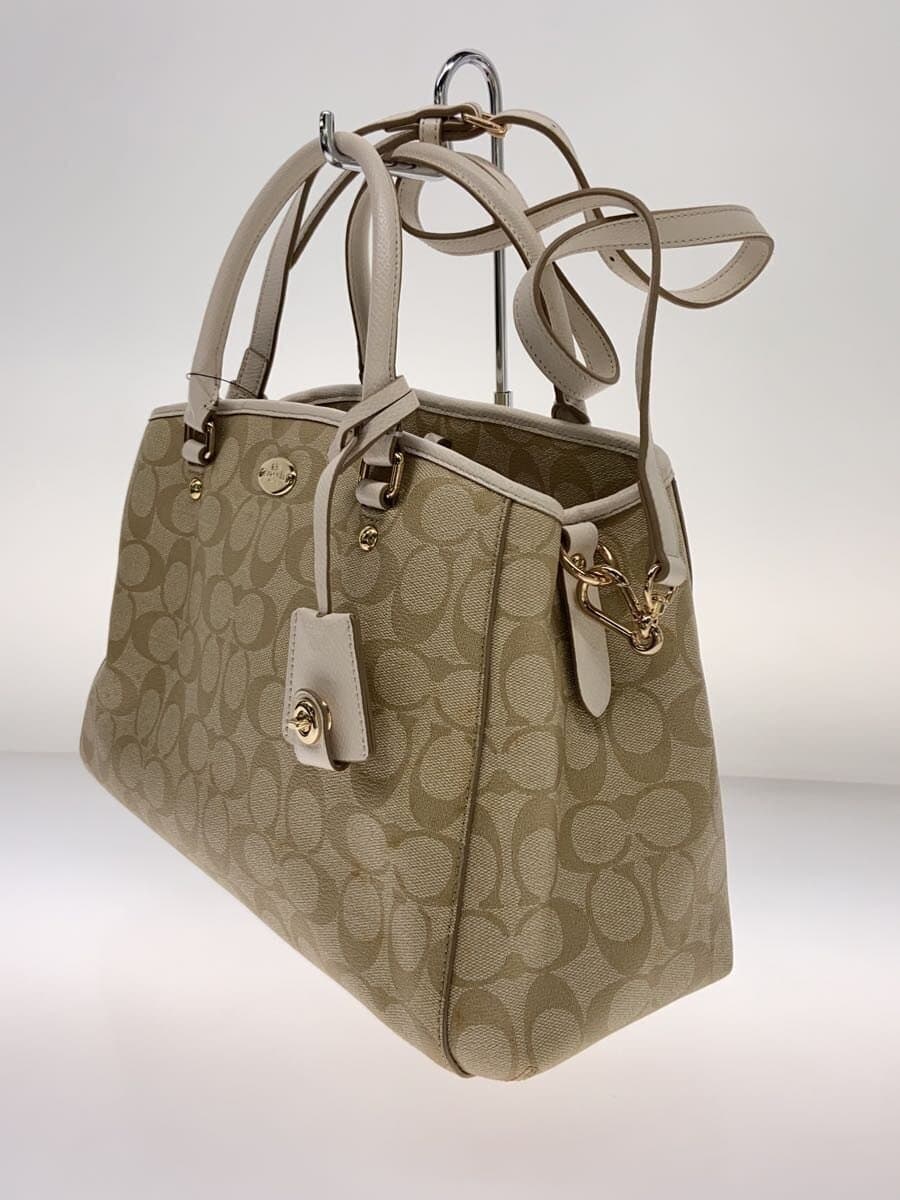 COACH tote bag PVC BEG all-over pattern 2
