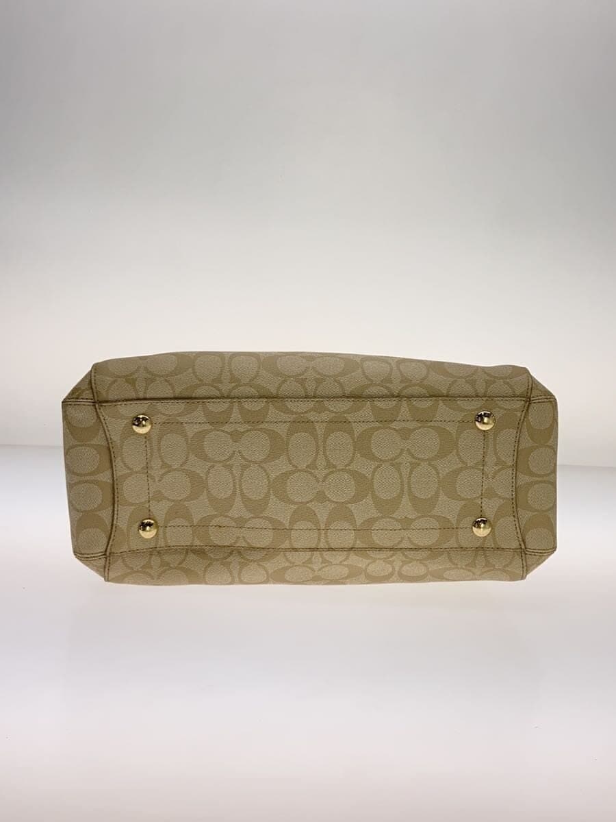 COACH tote bag PVC BEG all-over pattern 4