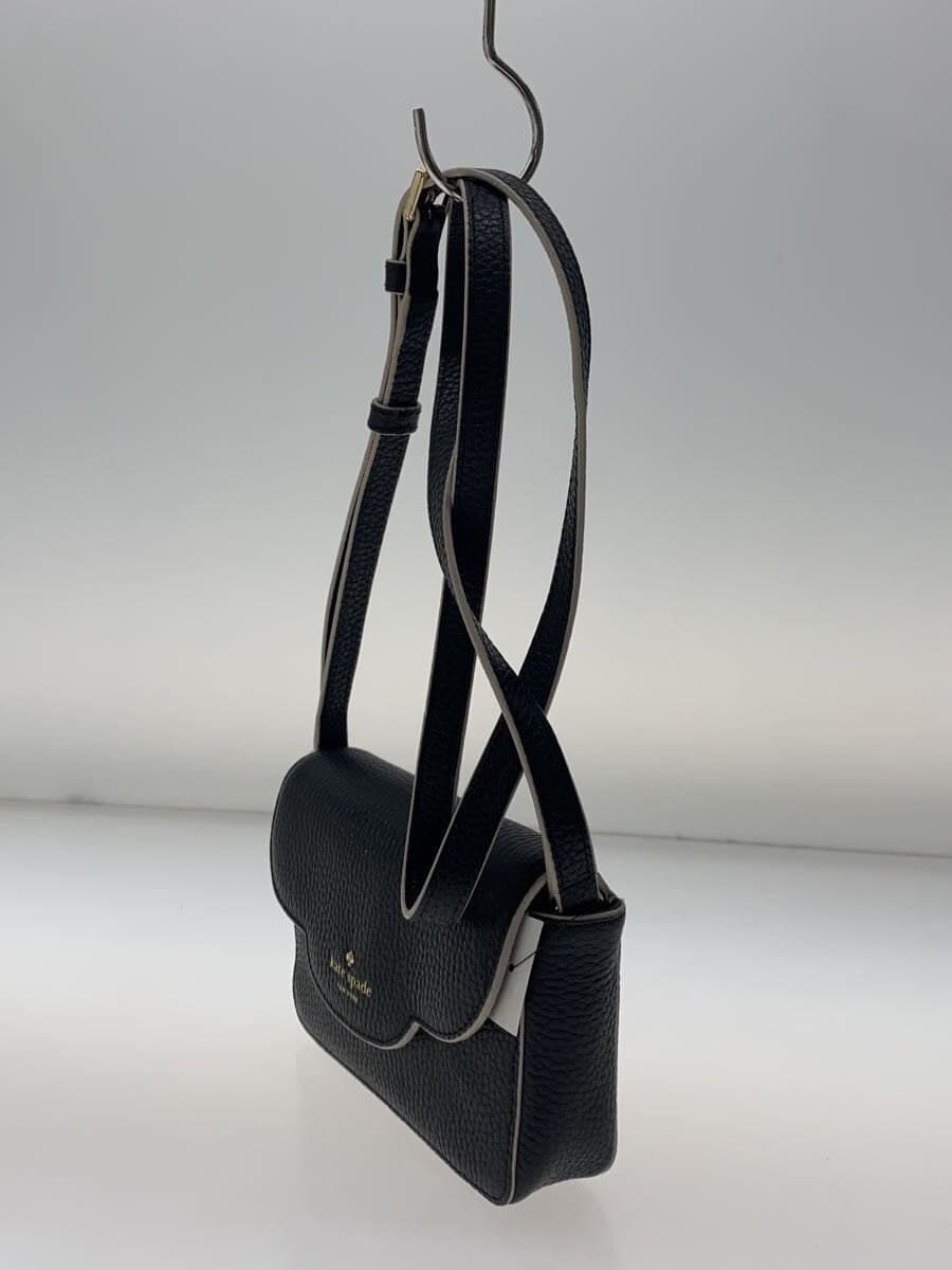 kate spade new york Shoulder Bag Leather BLK Solid 2