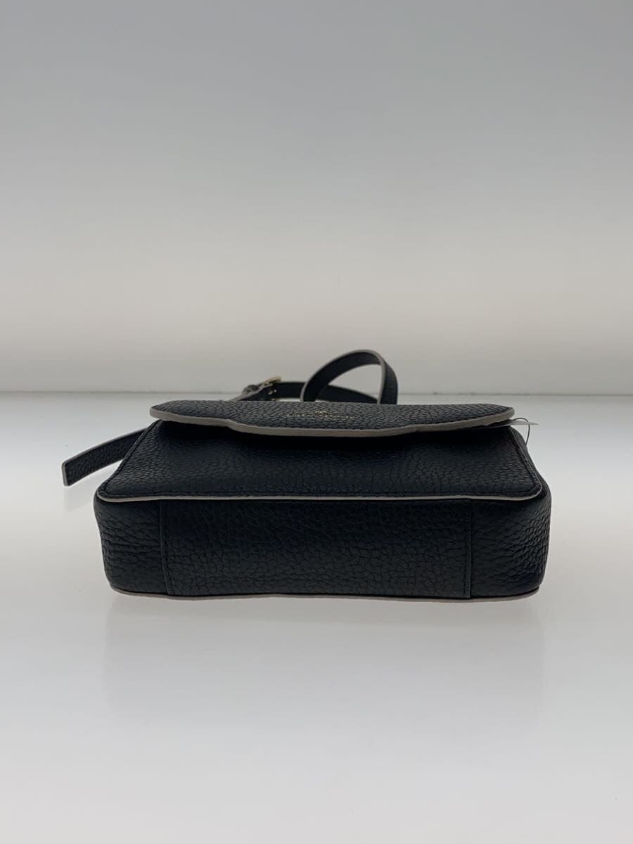 kate spade new york Shoulder Bag Leather BLK Solid 4