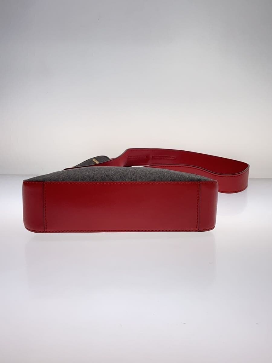 MICHAEL KORS Shoulder Bag PVC BRW All-over Pattern 4