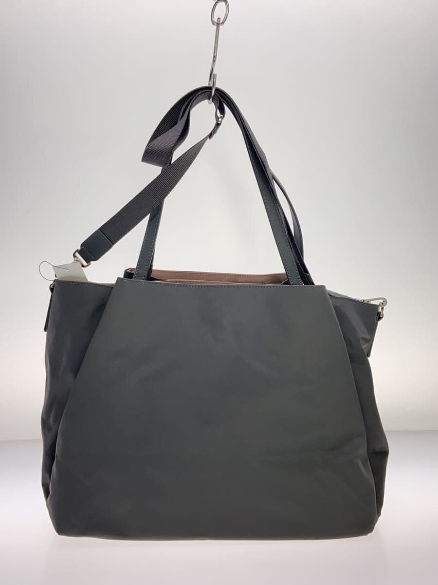 agnes b. shoulder bag -- GRY solid color 3