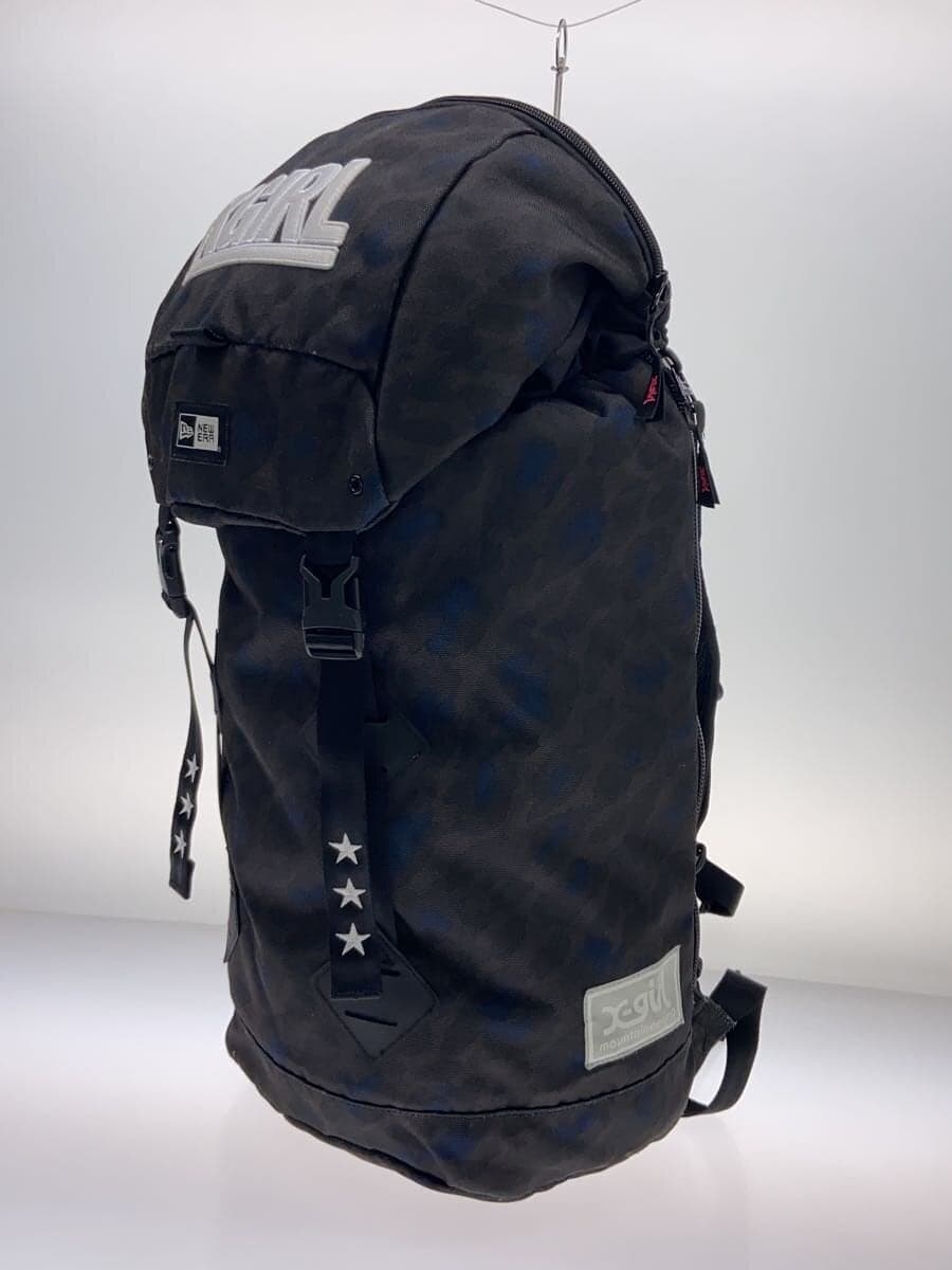 NEW ERA × X-girl Backpack -- GRY Camouflage 2