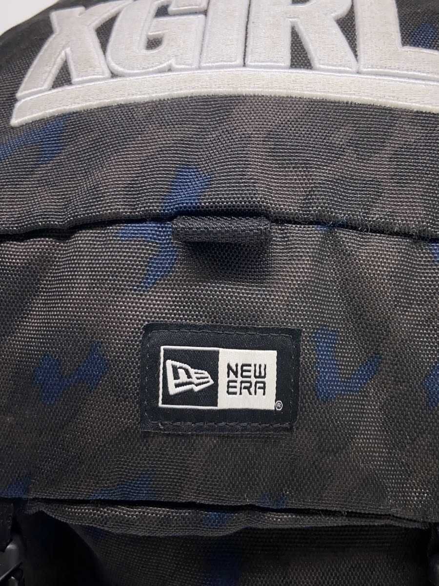 NEW ERA × X-girl Backpack -- GRY Camouflage 5