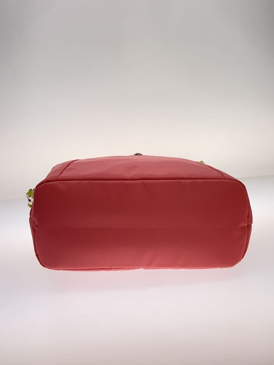 agnes b VOYAGE2WAY Tagged Tote Bag Nylon PNK Solid 4