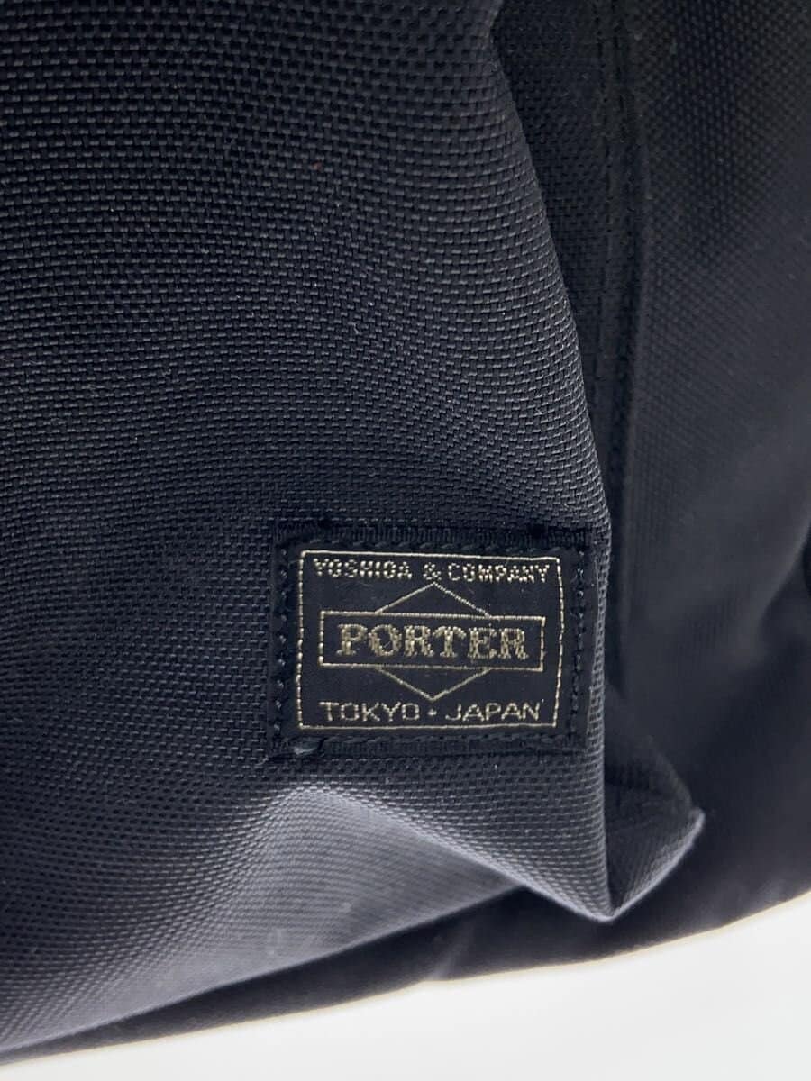 PORTER 2WAY Boston bag Nylon Black Plain 5
