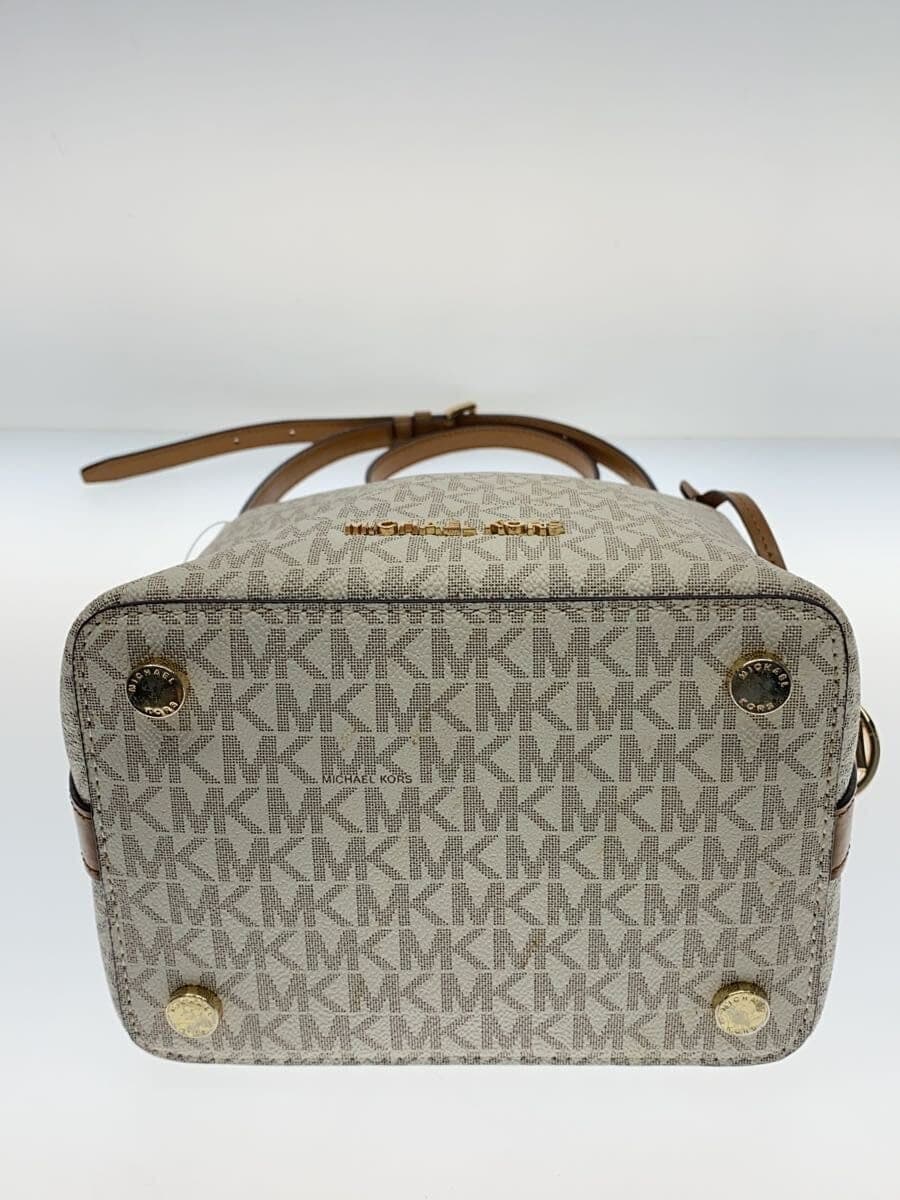 MICHAEL KORS Shoulder Bag -- BEG All-over Print 35F8GKFM1V 4