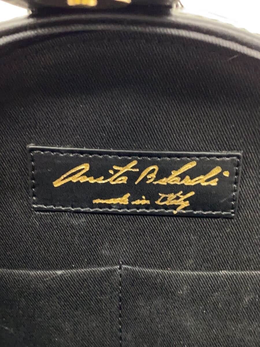 Anita Bilardi Handbag Leather BLK 5