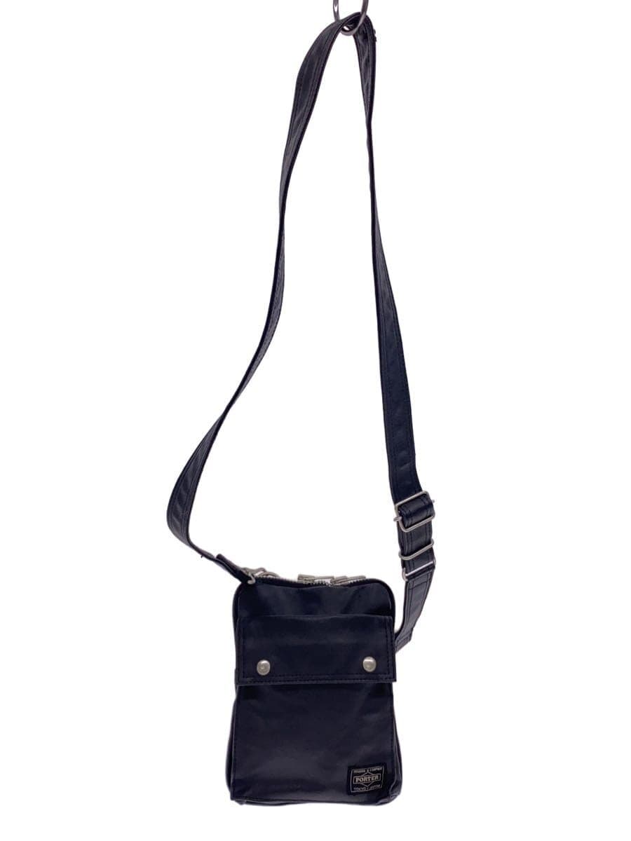 PORTER shoulder bag -- BLK plain 707-08211