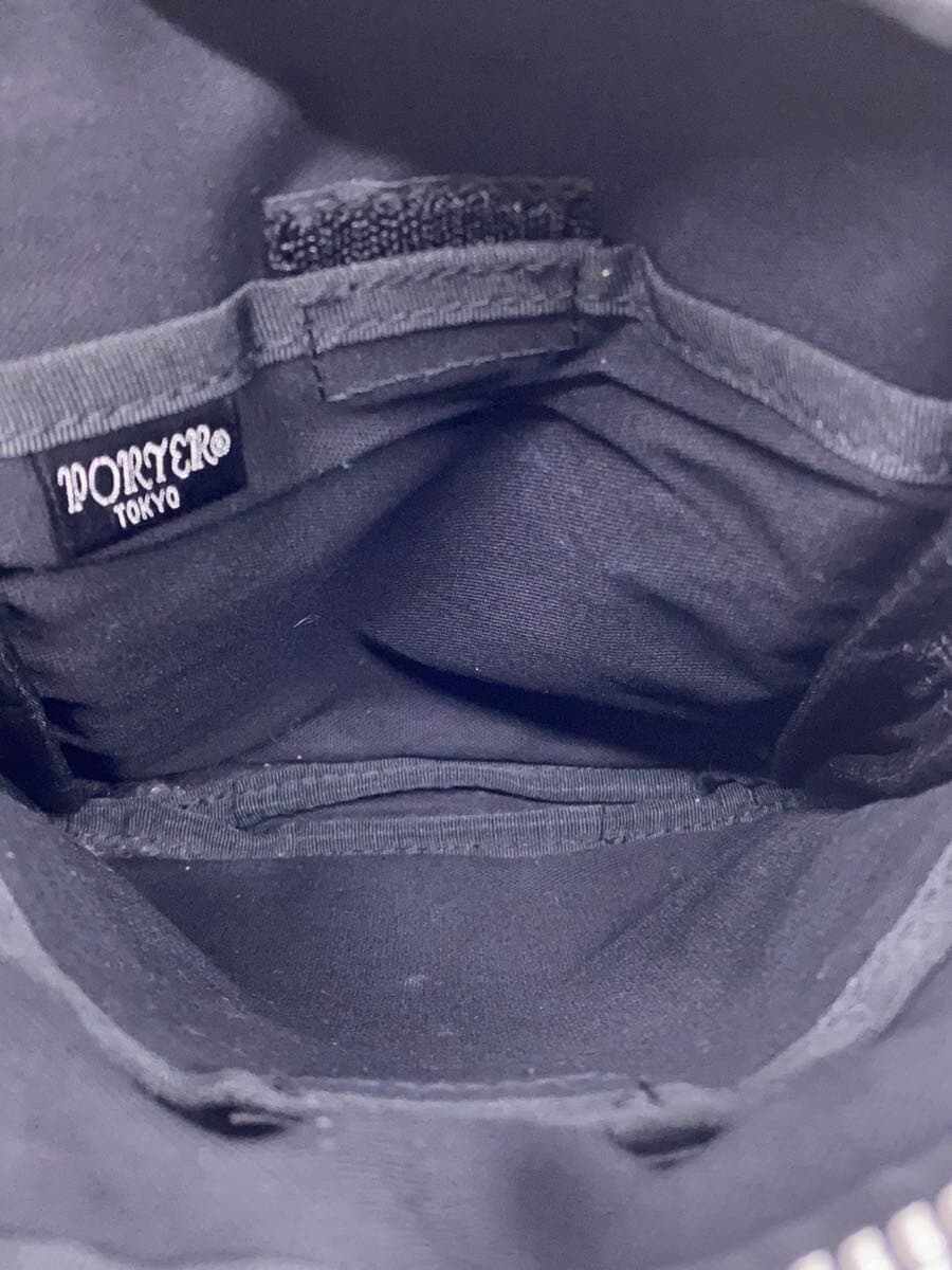 PORTER shoulder bag -- BLK plain 707-08211 6