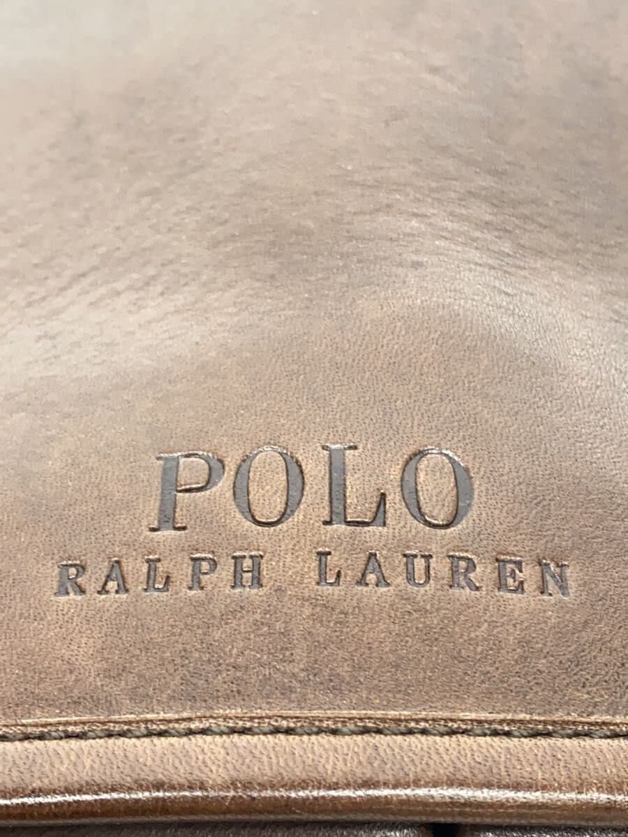 POLO RALPH LAUREN shoulder bag leather BRW 5