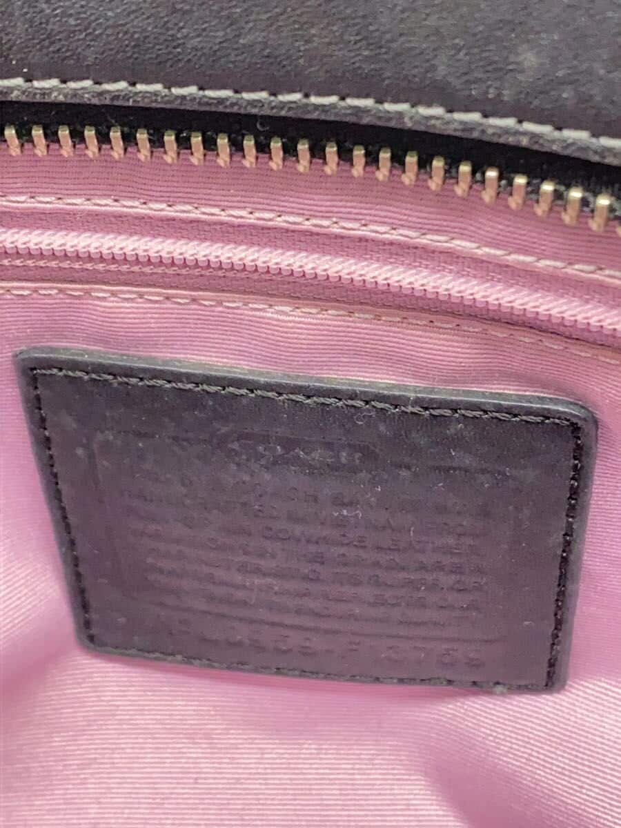 COACH shoulder bag leather BRW 11428 5