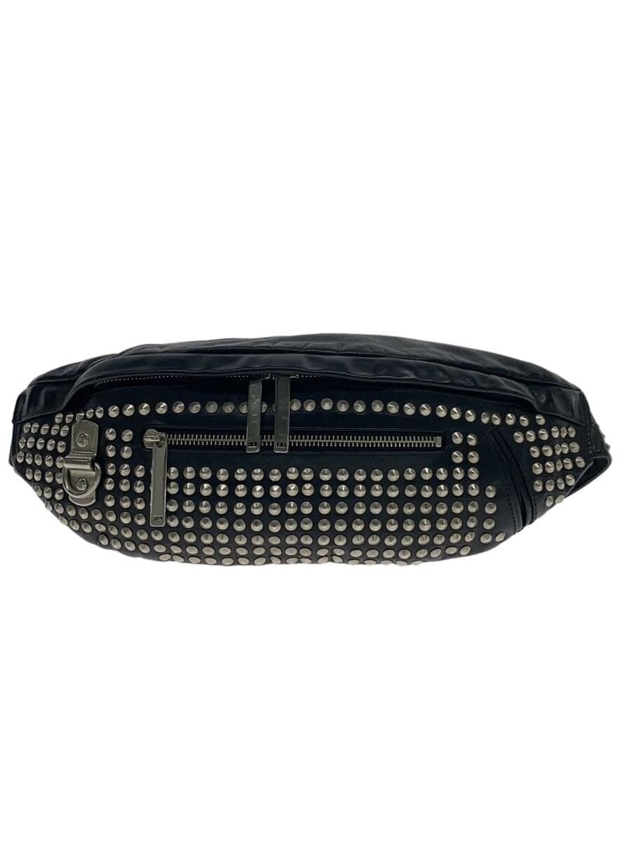 PATRICK STEPHAN Waist Bag Leather BLK