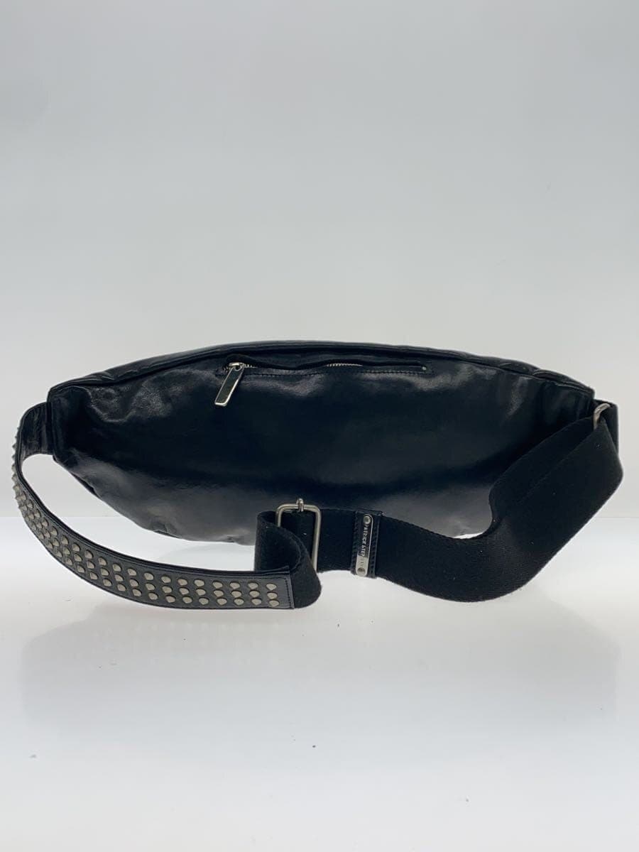 PATRICK STEPHAN Waist Bag Leather BLK 3