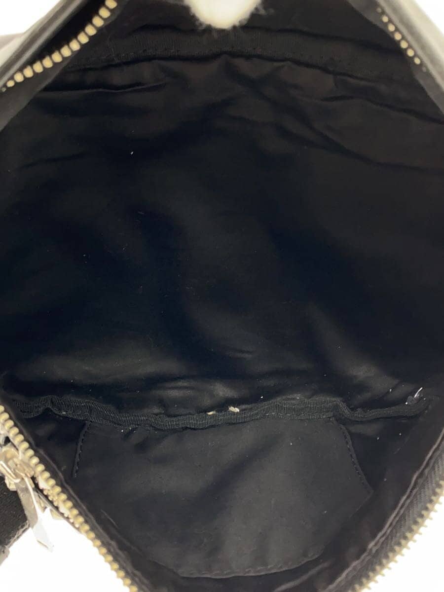 PATRICK STEPHAN Waist Bag Leather BLK 6