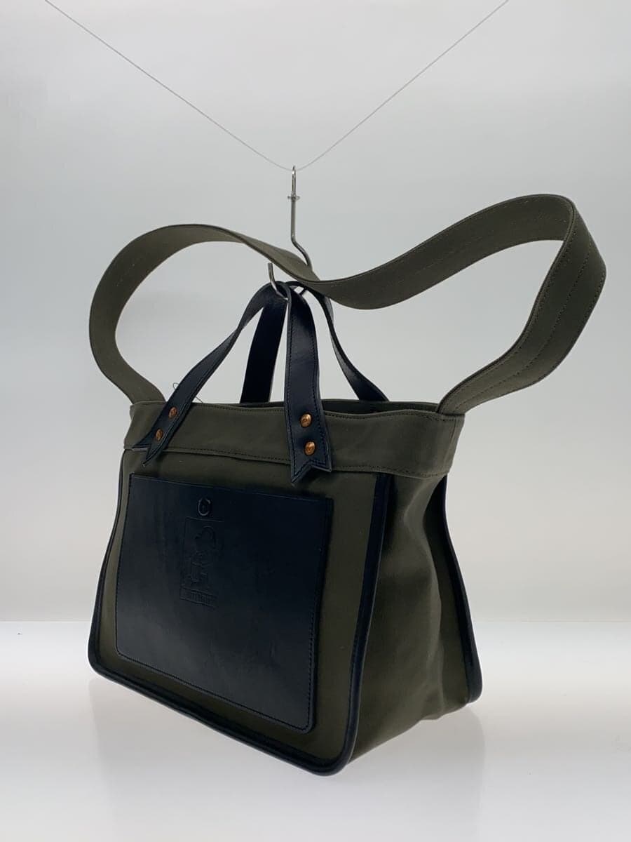 BEER BELLY Tote Bag Canvas Khaki 2