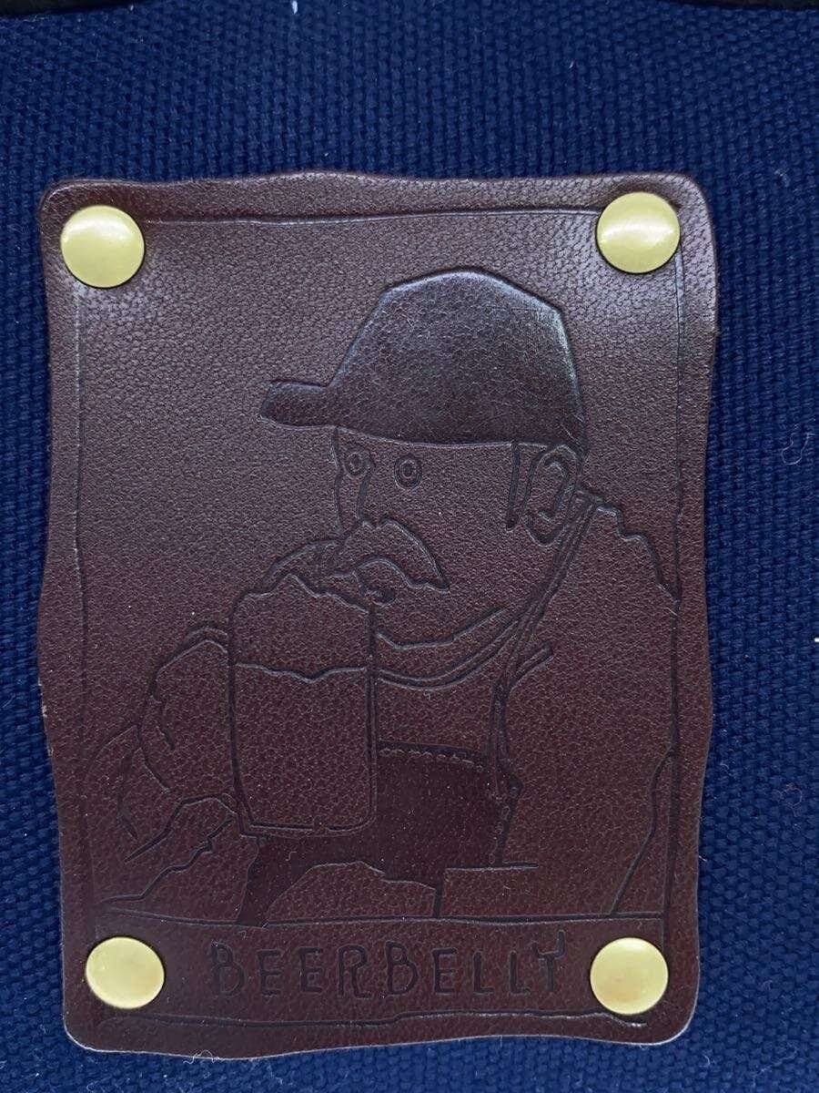 BEER BELLY Tote Bag Canvas NVY 5