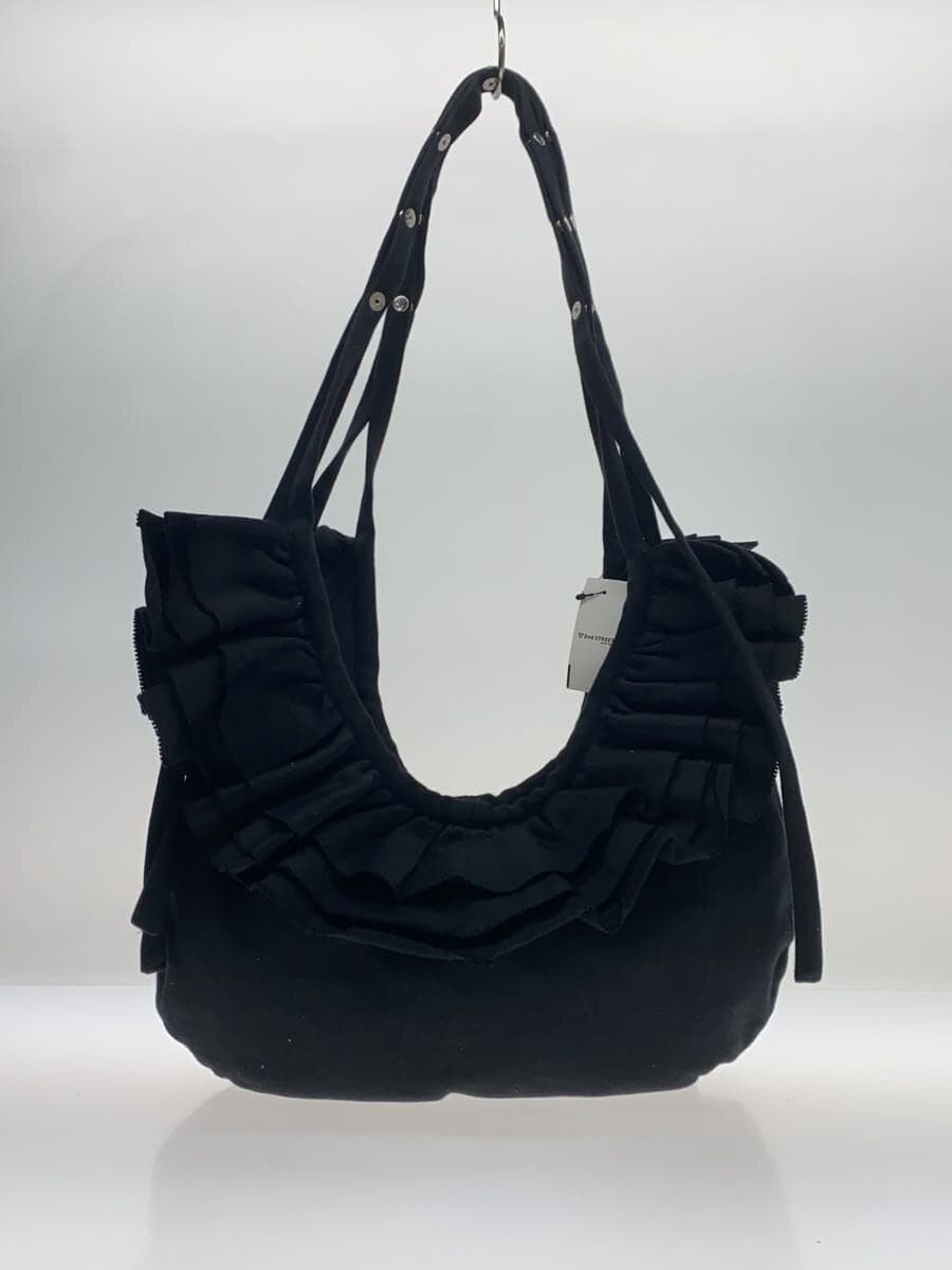 LIMI feu shoulder bag cotton BLK 3
