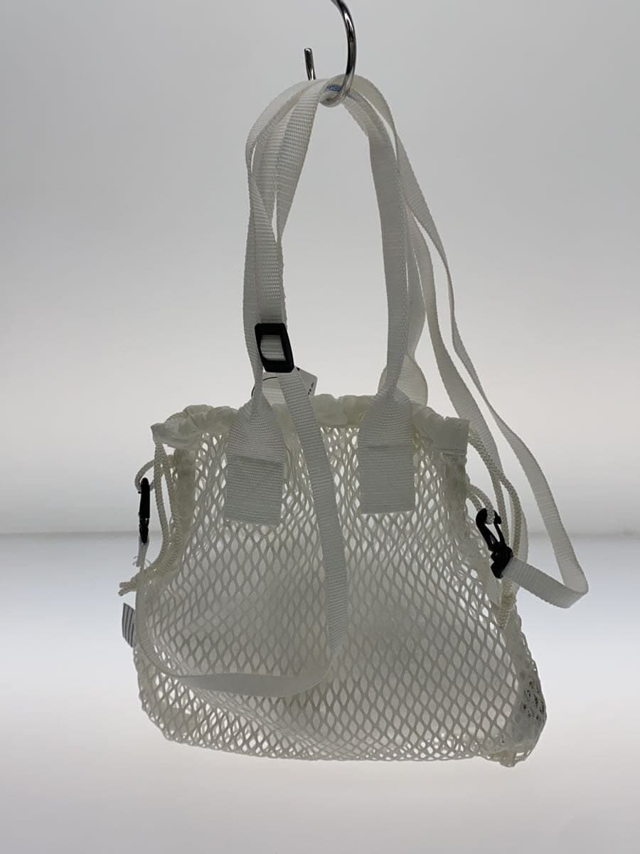 S.F.C (STRIPES FOR CREATIVE) Shoulder Bag Nylon WHT 3