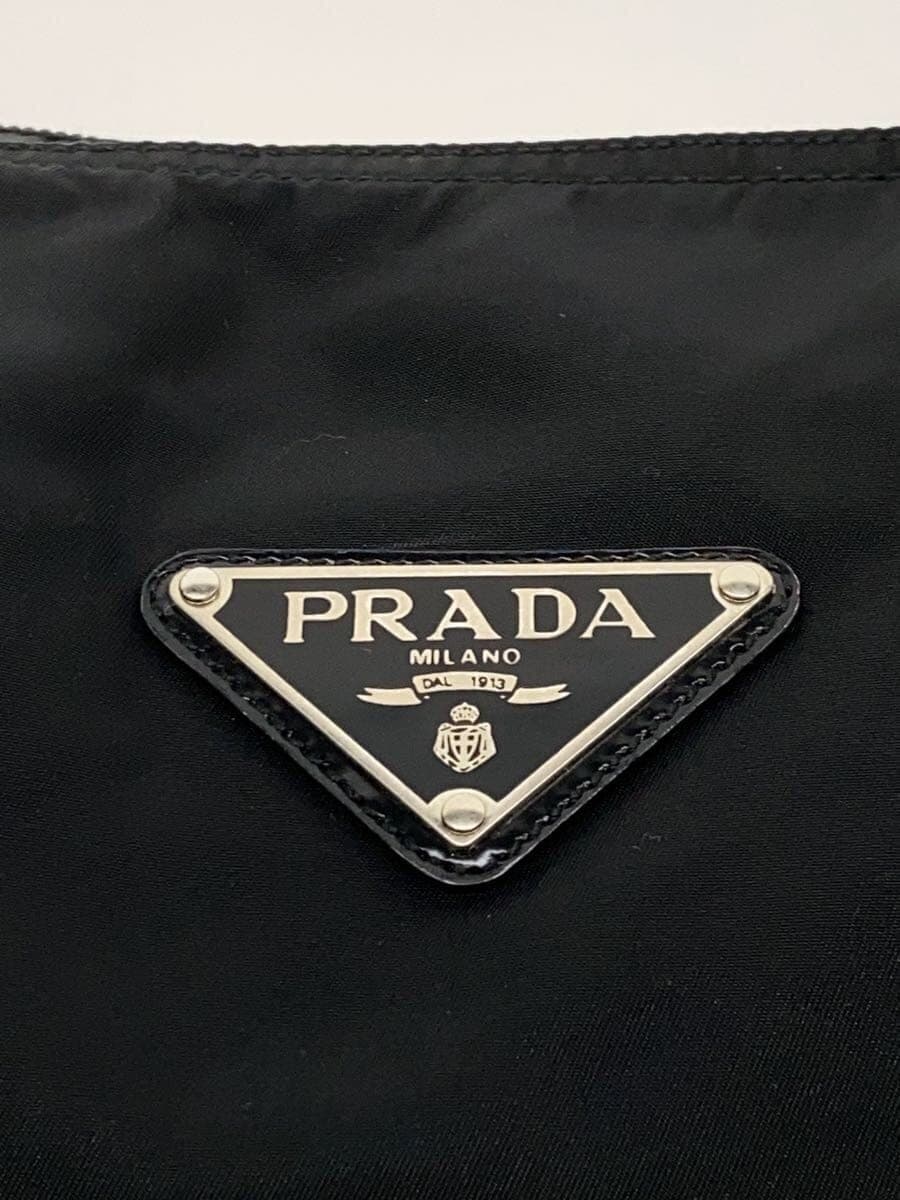 PRADA tote bag nylon BLK 5