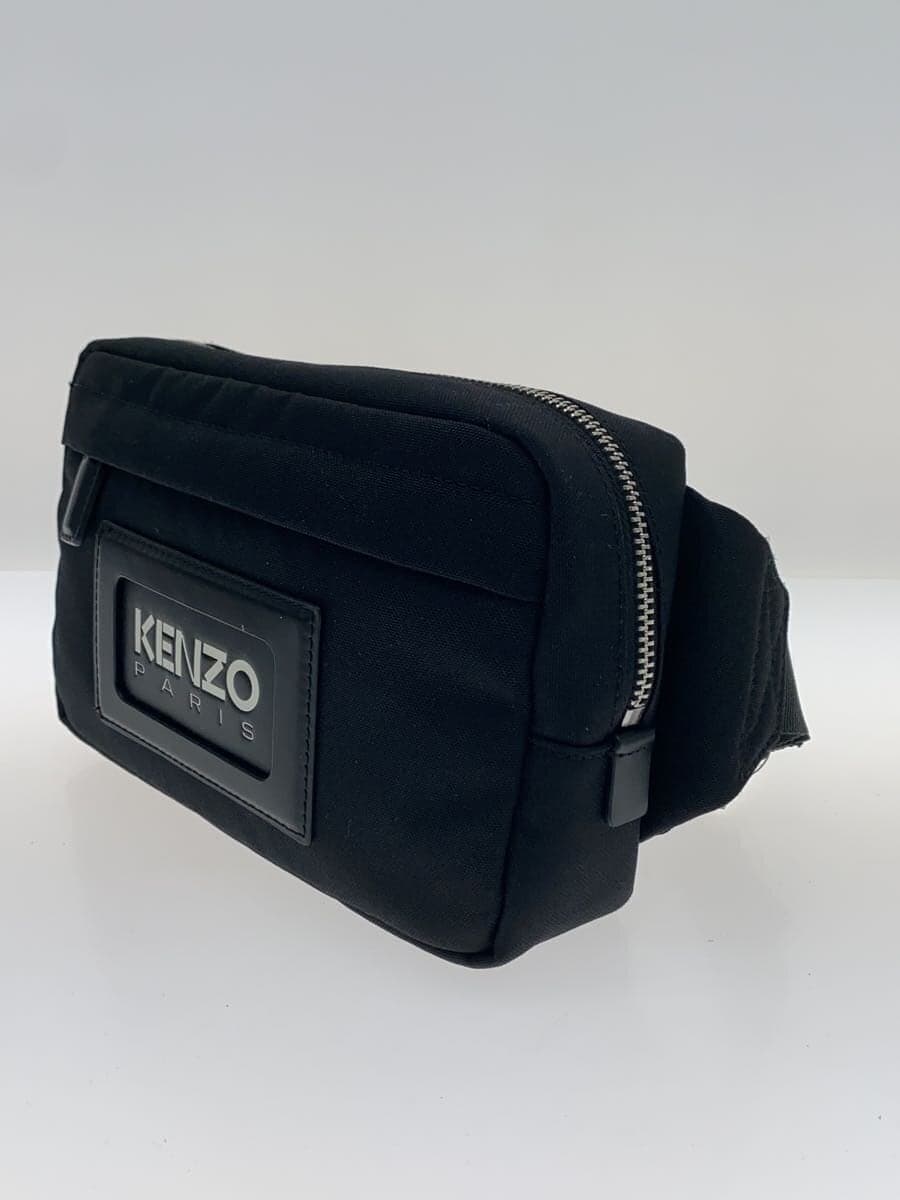 KENZO Waist Bag Cotton BLK 2