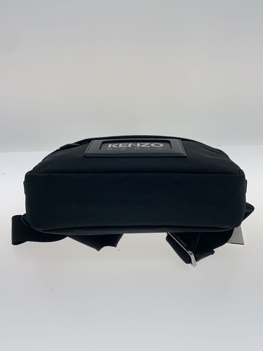 KENZO Waist Bag Cotton BLK 4