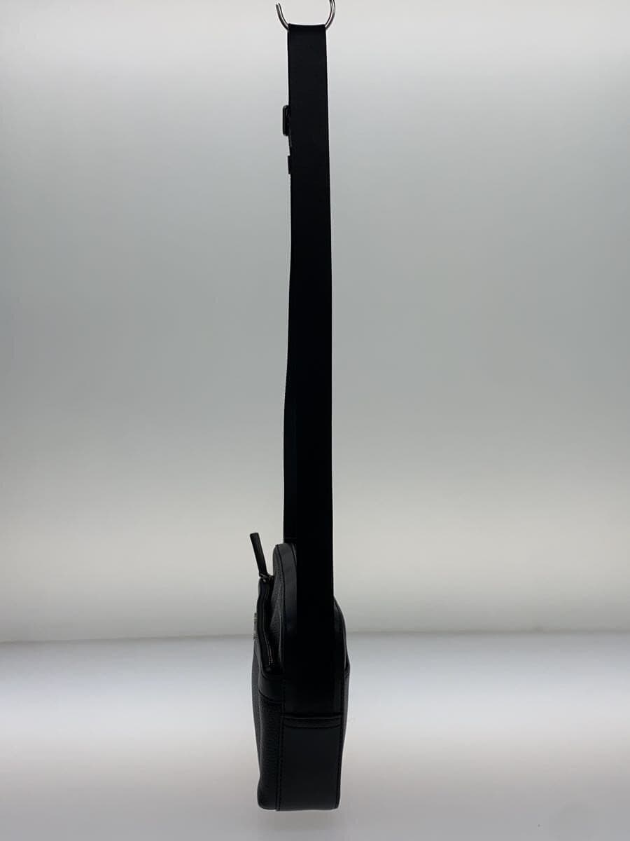 MICHAEL KORS Shoulder Bag Leather Black Plain DC-2403 2