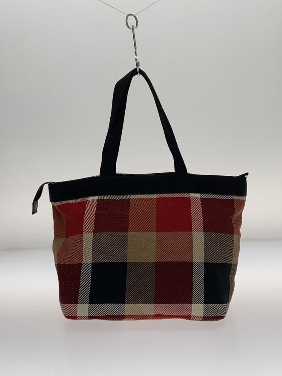 BLUE LABEL CRESTBRIDGE Handbag -- RED Check 55147-200-16 3