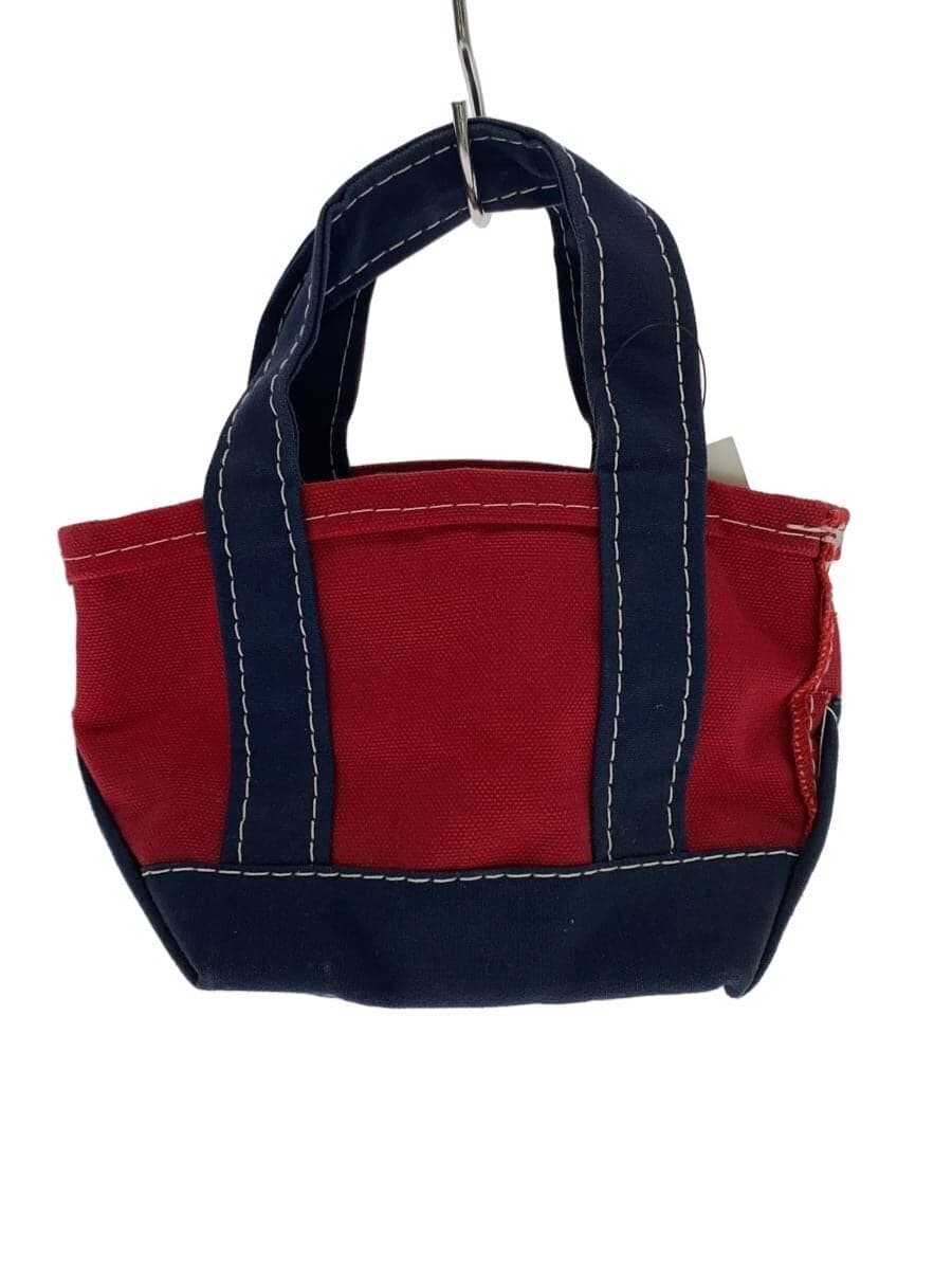 L.L.Bean Tote Bag Canvas RED