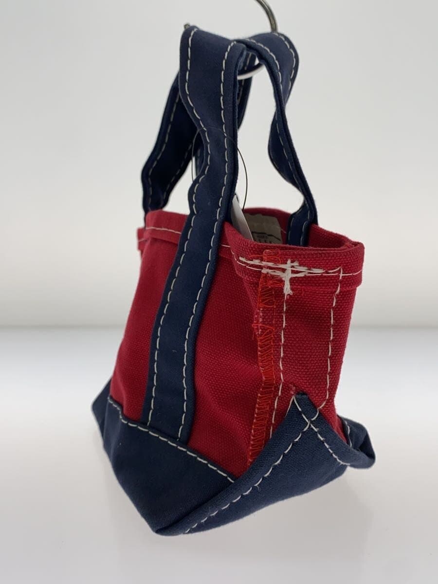 L.L.Bean Tote Bag Canvas RED 2