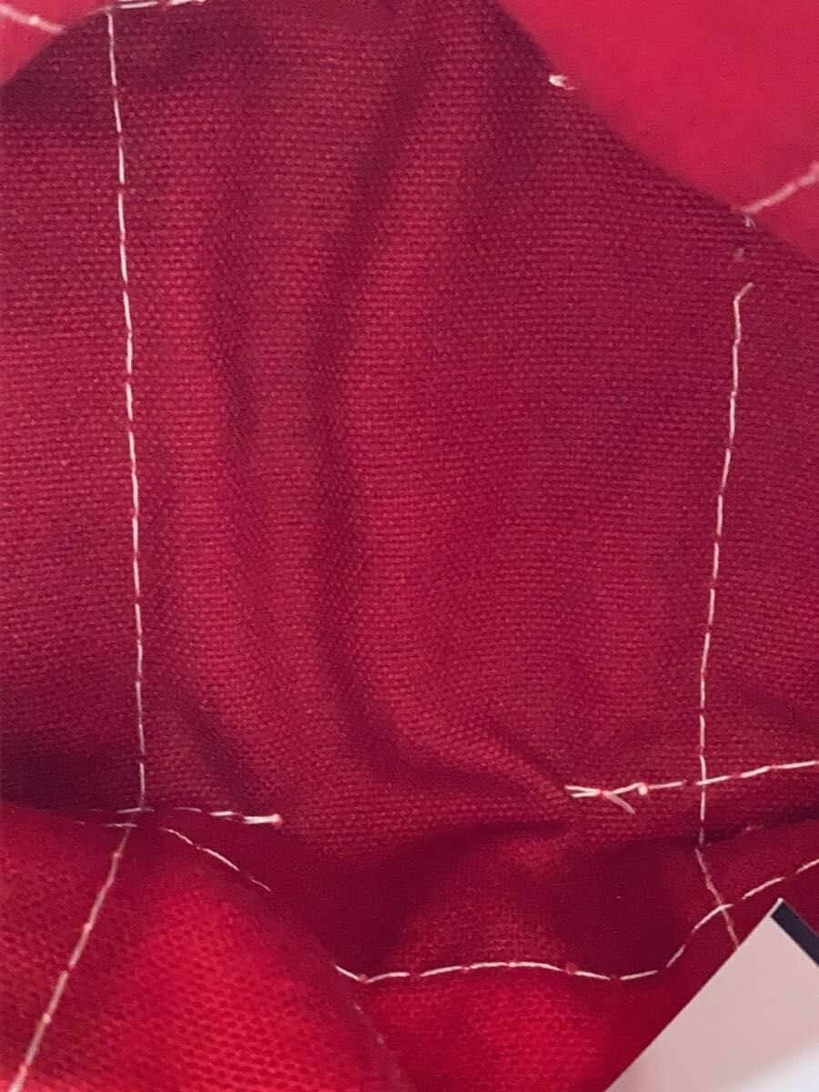 L.L.Bean Tote Bag Canvas RED 6